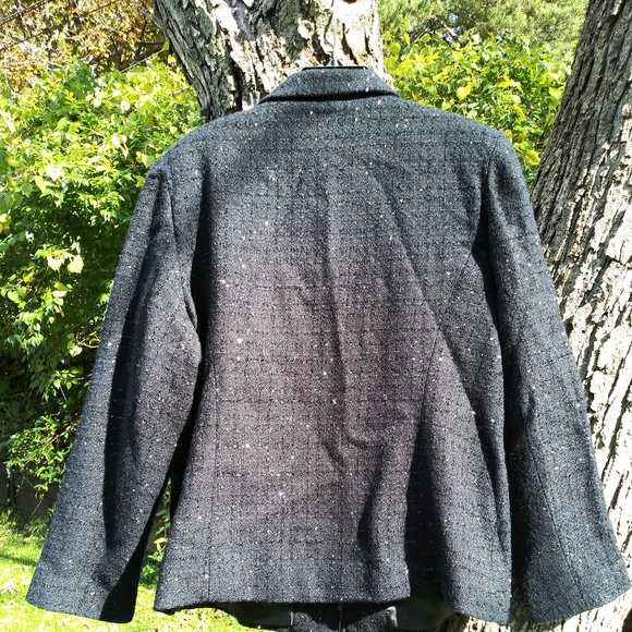 Sag Harbor Black on Black Blazer/Jacket - Picture 2 of 4